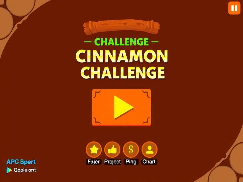 Cinnamon Challenge Game Logo